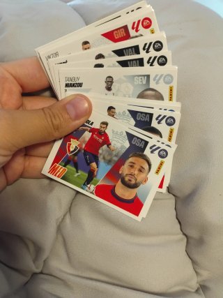 Cromos Panini Liga 2025/2026