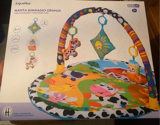 Manta Gimnasio Granja Juguettos BebéVit