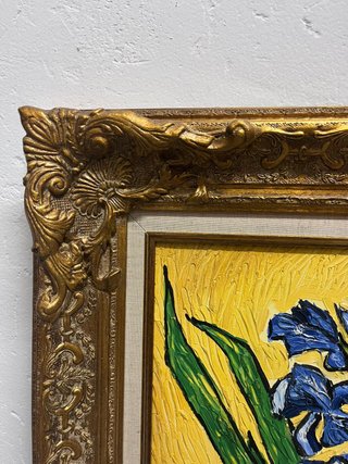 Cuadro al óleo pintado a mano