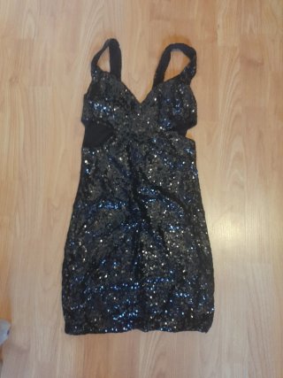 Vestido de fiesta con lentejuelas