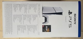 PS5 Slim 1TB (Lector) + Caja + 2 Juegos