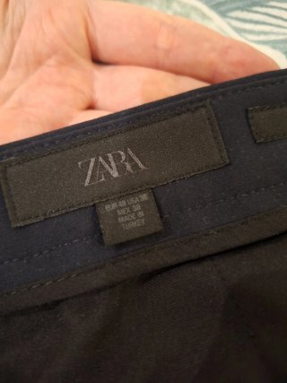 Traje de hombre azul