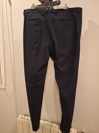Traje de hombre azul