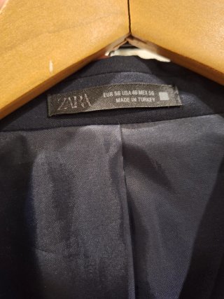 Traje de hombre azul