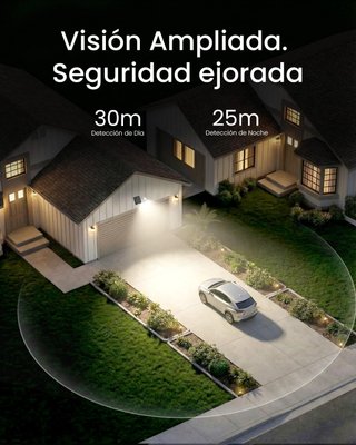 Cámara WiFi Solar Exterior 2K ieGeek S7 AOV