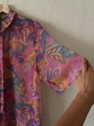 Camisa Michel Bustos Multicolor