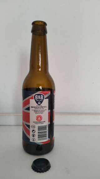 Botella cerveza vacía Sir Beercious