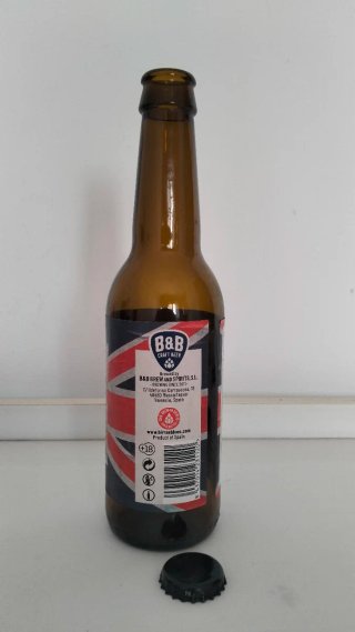 Botella cerveza vacía Sir Beercious