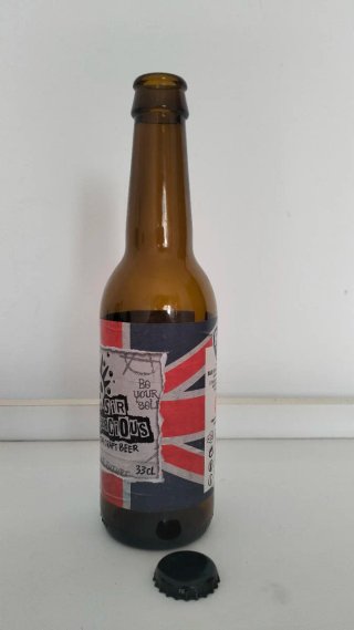 Botella cerveza vacía Sir Beercious