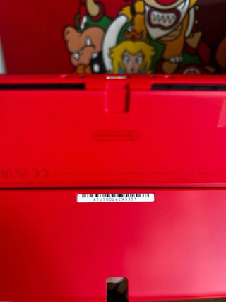Nintendo Switch OLED Edición Mario Roja