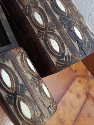 Juego 3 Cajas Madera Decoradas