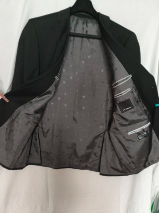 Traje Negro Caballero ROY ROBSON