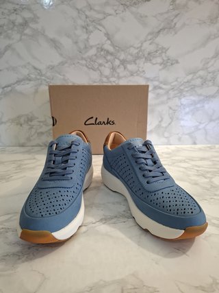 Clarks Tivoli Grace Talla 37 Azul/Marrón