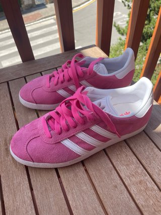 Adidas Gazelle Mujer Talla 38.5 Rosa