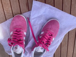 Adidas Gazelle Mujer Talla 38.5 Rosa