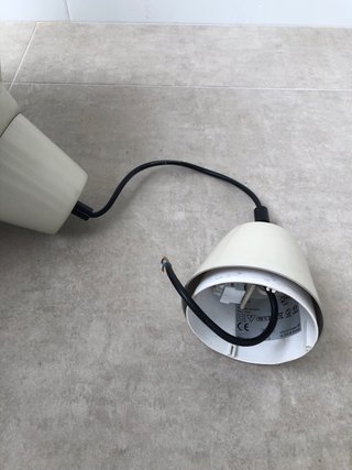 Lámpara de techo colgante Ikea beige