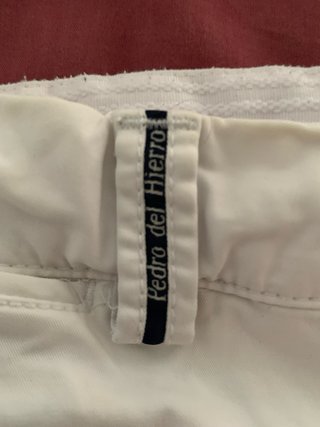 Bermuda Pedro del Hierro Talla 42 Blanca