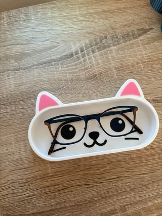 Bandeja Gato Soporte Gafas Lentes