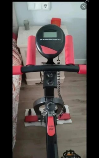 Bicicleta Estática Negra
