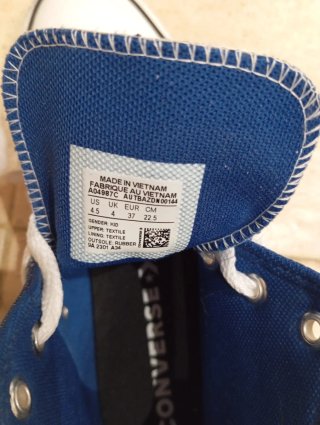 Converse Azul Talla 37