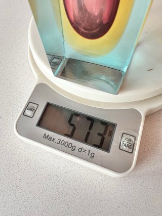 Jarrón Murano Flavio Poli Sommerso 15cm