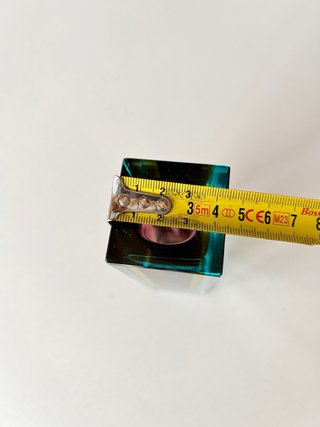 Jarrón Murano Flavio Poli Sommerso 15cm