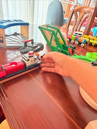 Lote trenes y accesorios Brio & Ikea