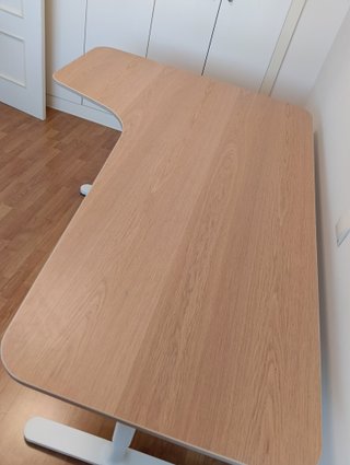 Mesa de escritorio Ikea Bekant en L