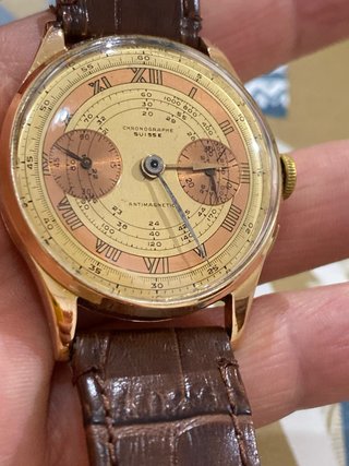 Reloj Chronographe Suisse  18kt