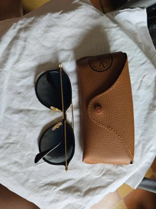 Gafas Ray-Ban 42.53 Negro/Dorado