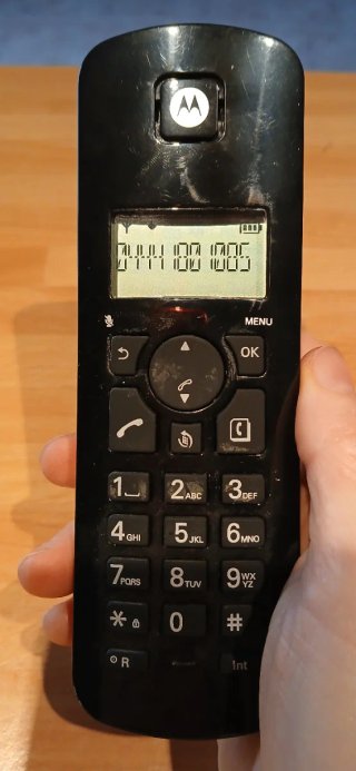 Coppia telefoni cordless Motorola
