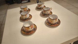 Juego Porcelana Kutani Vintage Japonés