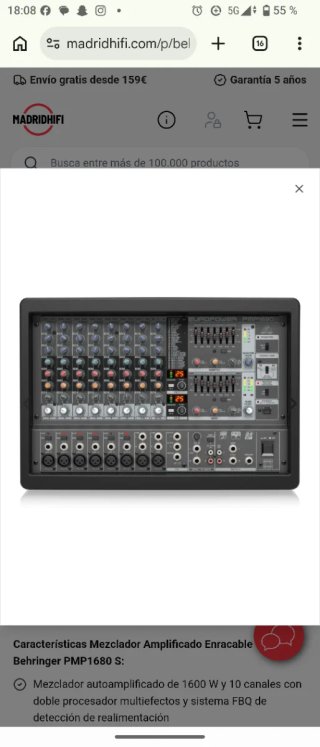 vendo equip de sonido PMP1680 S