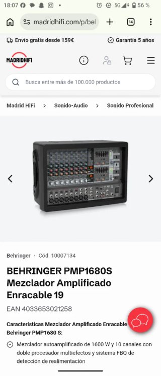 vendo equip de sonido PMP1680 S