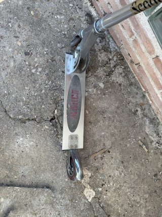 Patinete de aluminio plegable