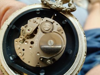 Reloj de bolsillo plata Lucerne