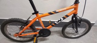 Bicicleta Di Terzo Splash 400 16 Naranja
