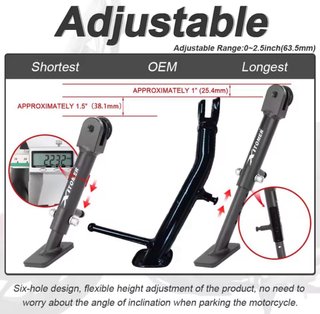 Pata de moto Xitomer ajustable