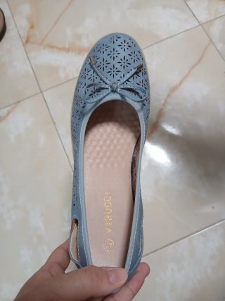 Bailarinas V.RUAO azul talla 40