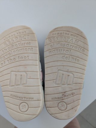 Zapatillas Mustang Talla 20 Niña