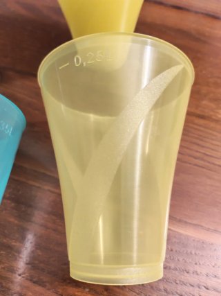 Set 24 Bicchieri Plastica