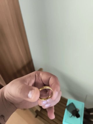 Anillo mujer talla 18-20 ajustable oro