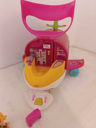 Avión PinyPon con figuras y accesorios