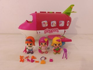 Avión PinyPon con figuras y accesorios