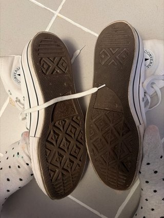 Converse Botas Blancas Talla 38