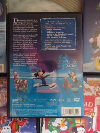 Walt Disney Colección Películas Navidad DVD 8€ Ud.