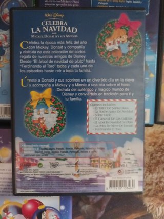Walt Disney Colección Películas Navidad DVD 8€ Ud.