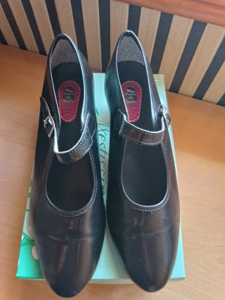 Zapatos de baile artesanales T40, hechos a mano