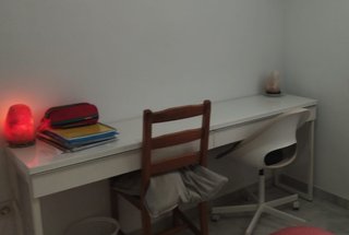 Escritorio 180x40cm con 2 cajones