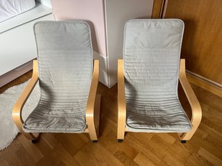 2 Sillones Infantiles POÄNG Ikea Madera